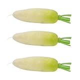 Alta calidad: las verduras simuladas son realistas y de colores vivos. Las verduras se pueden conservar durante mucho tiempo sin deformación ni decoloración. Fácil y limpio de limpiar con un paño.