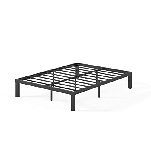 Zinus Luis 14 Inch QuickLock Metal Platform Bed Frame, Mattress Foundation with Steel Slat Support, No Box Spring Needed, Easy Assembly, Full