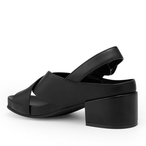 Aerosoles Women's CHRYSTIE Slingback Heeled Sandal, Black Faux Calf, 11M by Aerosoles - Used condition - Image 7