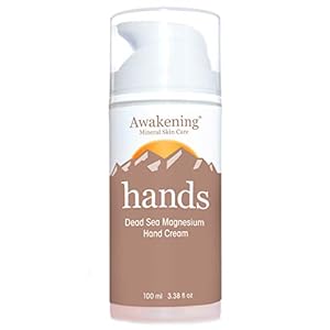 Awakening Hands – Dead Sea Magnesium Hand Cream (3.38 oz / 100ml)
