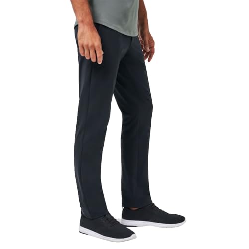 TravisMathew Legacy Stretchknit Mens Golf Pants - Black / 38