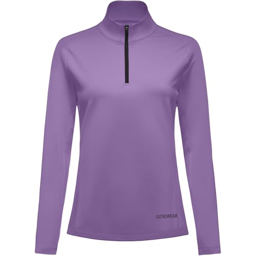 Haut GORE WEAR Everyday Mid 1/4-Zip pour femme coloris Scrub Purple taille 34