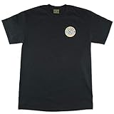 Sex Wax Men's Regular Short Sleeve The Fade Tee (Small, Black)