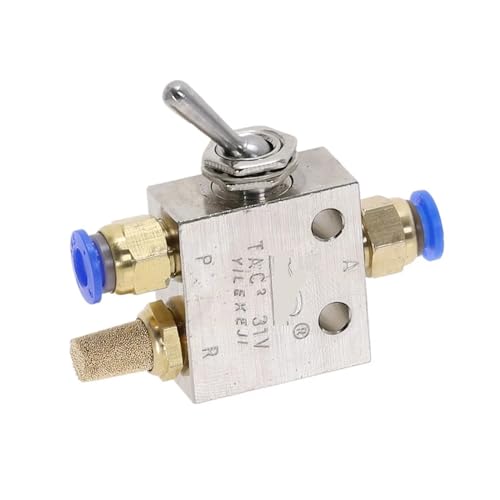 Vanne pneumatique TAC2-31V 1/8 PT commande par levier à 2 positions - 2