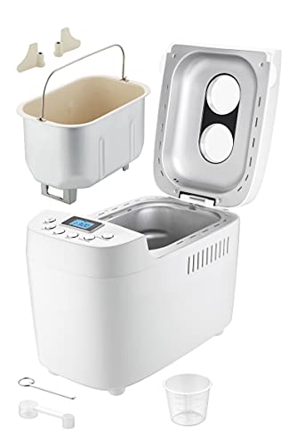 UNOLD 68520 BACKMEISTER Big White für bis zu 1.500g Brot, mit 15 Programmen für glutenfreies Brot, Timerfunktion, Waremhaltefunktion… – Ansicht 6