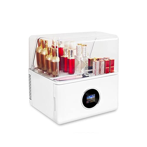 MERSHAO Mini Fridge 30 Litre Can Skincare Fridge for Bedroom with