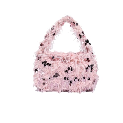Sac à bandoulière scintillant pour une tenue de soirée décontractée de fille