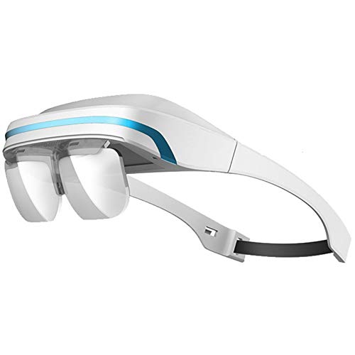 JYMENLING YANJINGYJ VR Headset,Reality Virtual Goggles,3D VR Glasses,White All-in-one VR Games Headset, Gift for Kids and Adults High Definition Optical Lens (Color : White)