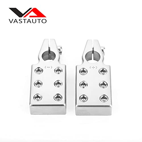 Battery Terminal Connectors,6x1/0 Gauge AWG Lead-Acid Battery Terminals by VASTAUTO - Used condition - Image 5