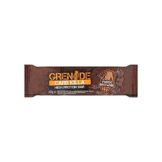 Grenade Carb Killa Barre Hyperprotéinée à Faible Teneur en Glucides 12 x 60 G - Fudge Brownie