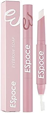 3D Duoble-head Makeup Gel Waterproof Soap Brows Long Lasting Eyebrow Cream (pink)