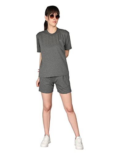 Image of CHKOKKO Women's Regular Cotton Regular Fit Plain Shorts for Women