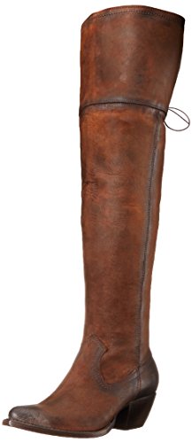 FRYE Women's Sacha Over-The-Knee OILNU Western Boot