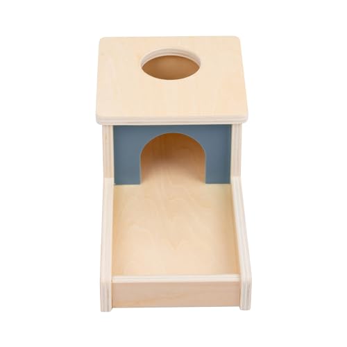 Adena Montessori Wooden Toy for 6-12 Month Baby 3 Balls, Object Permanence Box with Tray Colorful Learning Education Toy for Toddler Kid 1-2 Year Old, Preschool Developmental Girl and Boy Gift - Image 8
