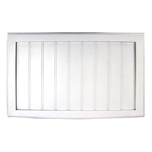 Oceanstar Rhp0109W Rectangular Laundry Wood Hamper, White Finished #TOP6