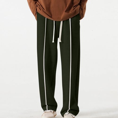 Image of GRECIILOOKS Men's Loose Mid Rise Casual Trousers Pants | Regular | Sports Stylish Track Pant | Sweatpants (Available in Plus Size)