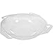 Curtis Wagner Plastics Wire Coco Hanging Basket Drip Pans (5-Pack) | Clear, Round (12” - 14