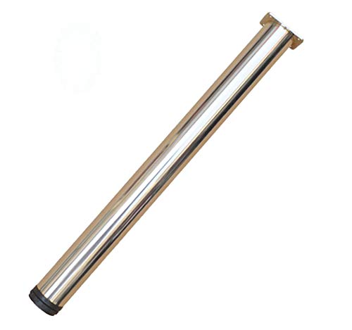 SJASD Juego de Patas Extensibles de Mesa Mueble Pies para Muebles Inoxidable Cocina Piernas Altura Regulables 1.8cm,80cm