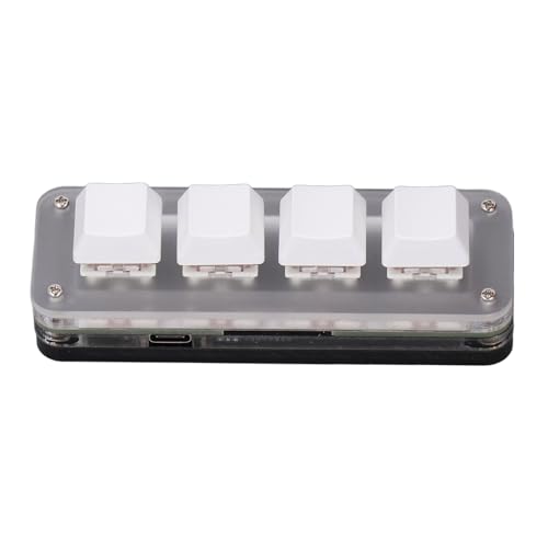 Teclado Mecánico 4 Teclas Prevessel USB-C RGB