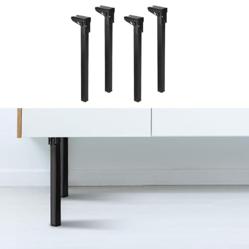 4 patas de mesa plegables: soluciona la falta de espacio con soporte de acero de 90 grados 6