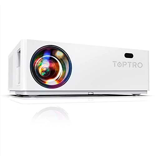 TOPTRO Proyector Nativo 1080P Full HD Video Proyector 7500Lumens Cover