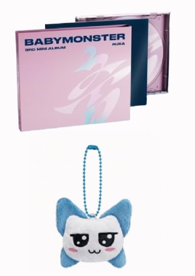 Amazon.com: BABYMONSTER CHOOM 3rd Mini Album Plush keyring+Jewel