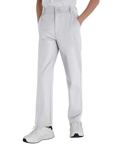 Amazon.com: QBK Boys'Golf Pants-Quick Dry Stretch Chino with Flat