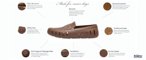 Image of Floafers Men's Country Club Driver Faux Suede