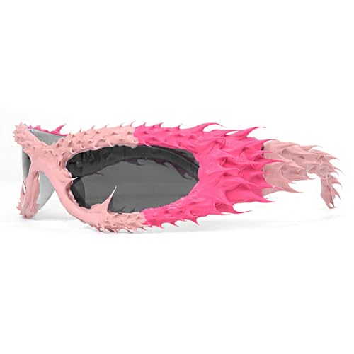 Image of Wrap Around Y2K Sunglasses Men And Women Cool Sunglasses Personalized Street Party sunglasses N45