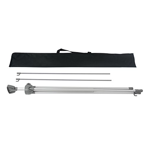 T-SIGN Reinforced Block Adjustable Tripod X Banner Stand, 23 x 63 to 32 x 78 Inch, Portable Travel Bag, Bigger, More Adaptable, Trade Show Exhibition - Thumbnail 7