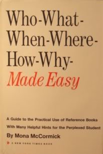 Hardcover Who-What-When-Where-How-Why Book
