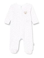Steiff Baby-Mädchen Strampler Langarm, Bright White, 62