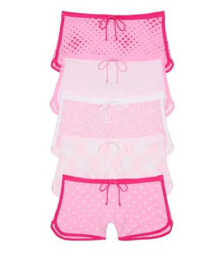 Victoria's Secret PINK | Elle 5-Pack Cotton Dorm Boyshort Panties, Elle Pink Pack, M - image 1