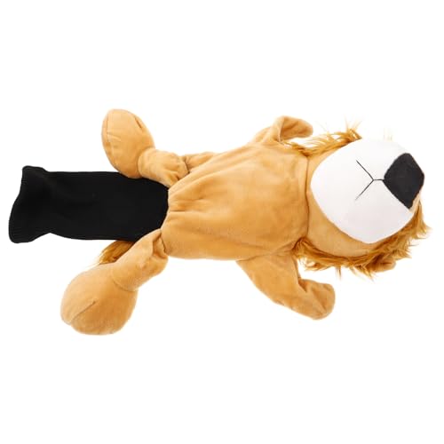 Couvre-tête de driver lionceau jaune pour le golf protection en peluche VICASKY
