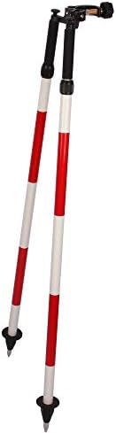 Bipod Surveying Thumb Release, Aluminum Bipod for Prism Poles Surveying and GPS Poles of Total Station GPS GNSS SESCO SOKSKIA TRISMBLE