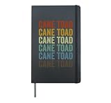 Cane Toad Amphibian Retro Hardcover Journal