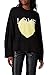 Victor Alfaro Collective Rent the Runway Pre-Loved Love Graphic Sweater, Black, Medium