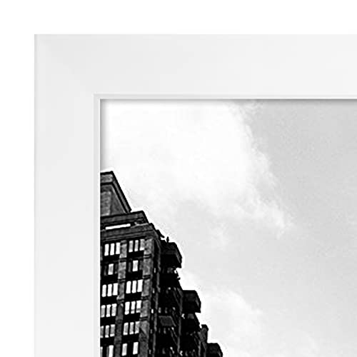 Americanflat 11x17 Picture Frame with Shatter-Resistant Glass - Signature Collection - Gallery-Style Frames Made of Engineered Wood - Photo Frame for Wall Display - White by Americanflat - Image 7