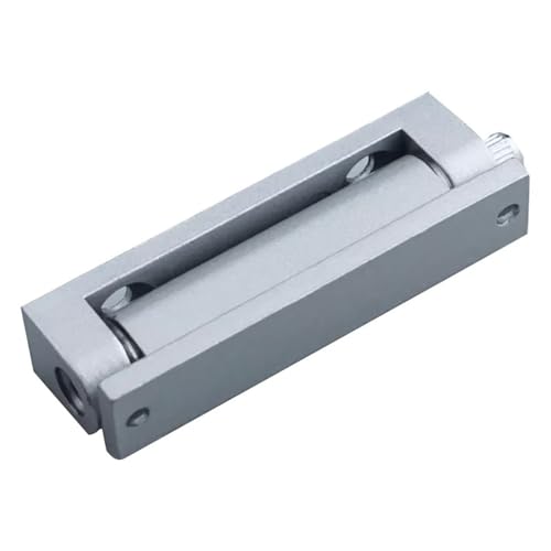 Zinc Alloy Protruding Door Rotating Hinge, Industrial Automation Equipment Cabinet Door Hinge Straight Rod Hinge 1Pcs(Black)