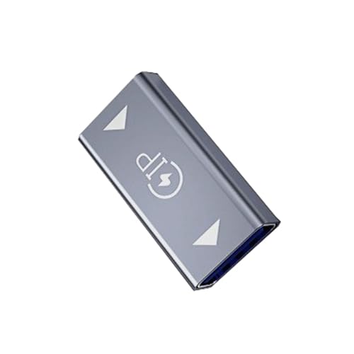 SZYDD USB C Male to Flashing Female Adapter Type C Charges Connector Cable Simple Use for Fast Charging & Data Transfer Black Female Adapter Adapter Portable Fast Charging