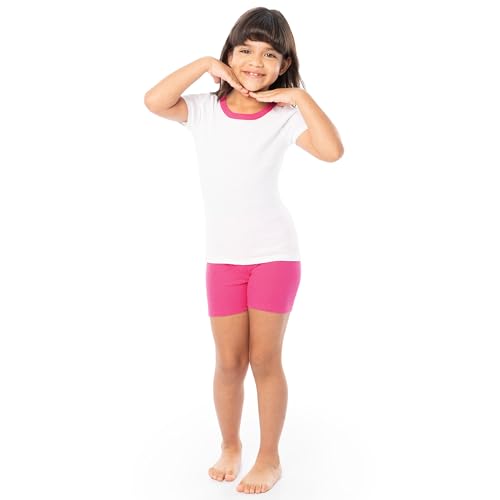 Fruit of the Loom Girls' Energize Snug Fit 4-Piece Pajama Sleep Set4