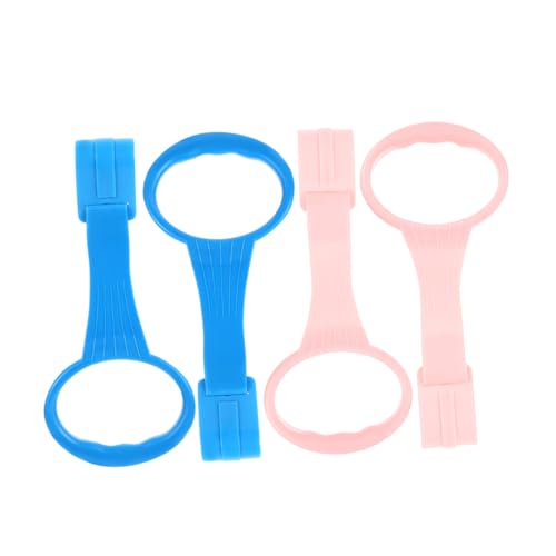 HANABASS Baby Bed Pull Ring Crib Toy for Walking Help Stand up Pull Rings for Infants Comfortable Grip