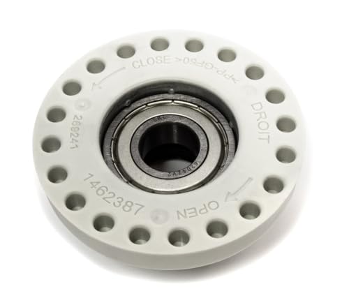  RYELDOM - Kit Supporto Destro Cuscinetti Cestello per Lavatrice Rex Zanussi