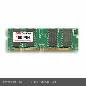 DMS Data Memory Systems Replacement for InfoPrint 53P7603 1422 32MB DMS Certified Memory 100 Pin SDRAM 3.3V, 32-bit, 1k Refresh SODIMM - DMS