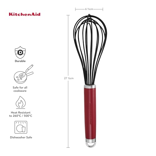 KitchenAid Classic Frusta in Silicone – Rosso Impero - immagine 3