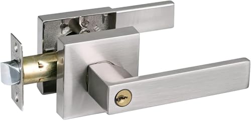 Manillas Puerta Baño Juego De Manillas Domino Para Puertas De Baño - Negro, Aluminio Resistente | Fácil Instalación Y Diseño Moderno Tiradores Domino Aluminio