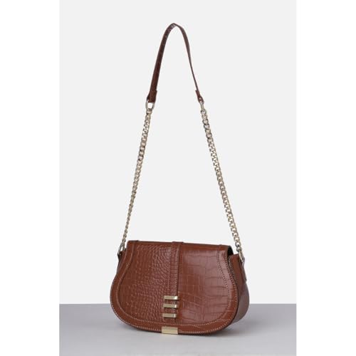 Image of Van Heusen Women's Chic Sling Bag |Textured Bag |Detachable Strap