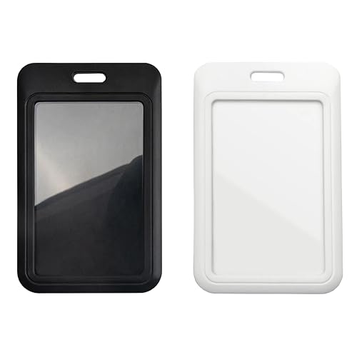 Lanyardio ID�o�b�W�z���_�[ 2�p�b�N ����ID�J�[�h�z���_�[ �c�^�X���C�h���v���X�`�b�N�L�[�J�[�h�z���_�[ �I�t�B�X �w�Z �H�� ���t ���k�p