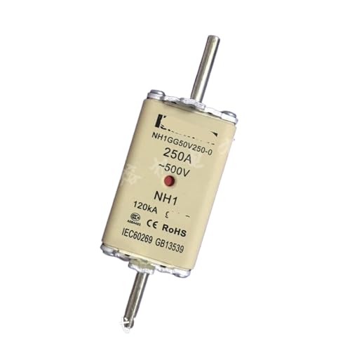 Fusible NH1GG50V250 500V 250A pour sectionneur industriel taille NH1