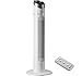 tectake 403922 Ventilatore a torre 90 cm silenzioso con design moderno Pannello di controllo touch con illuminazione a LED Tre livelli di velocità differenti modalità di areazione